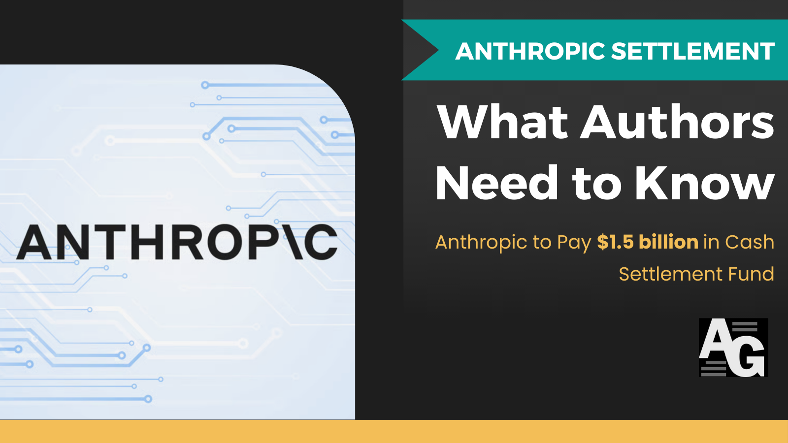 Anthropic Settlement: What Authors Need to Know
